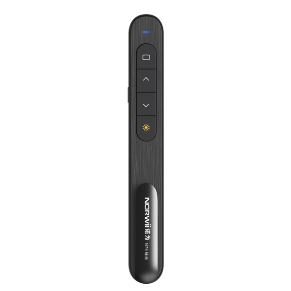 N76 绿光 黑色 物理激光、上下翻页、全屏黑屏、超链接、音量调节
