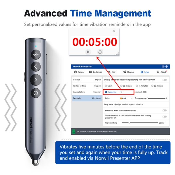 N10s Pro Wireless Presenter