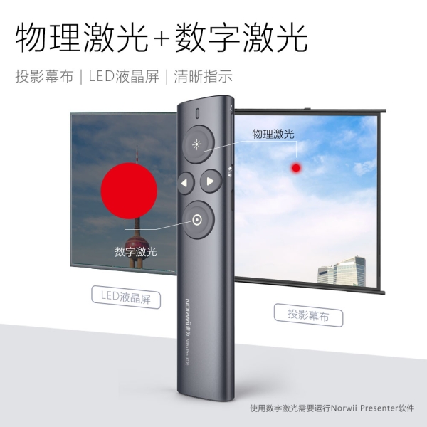 N95s Pro 物理红光 空中鼠标 数字激光 放大镜  聚光灯
