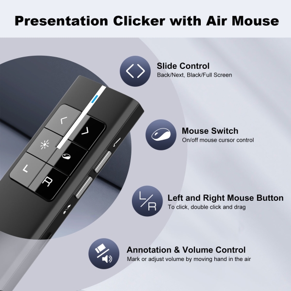 N99 White Wireless Presenter