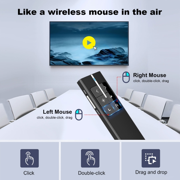 N99 White Wireless Presenter