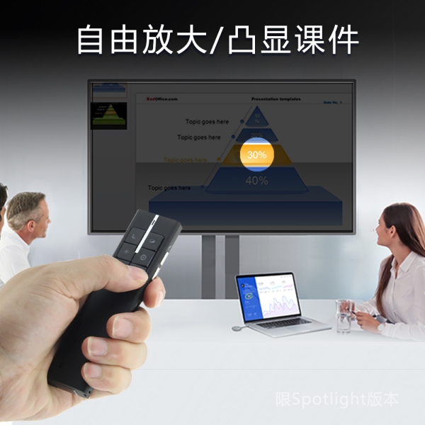 N99s(N99 Spotlight)翻页笔 数字激光 聚光灯 放大镜 鼠标功能