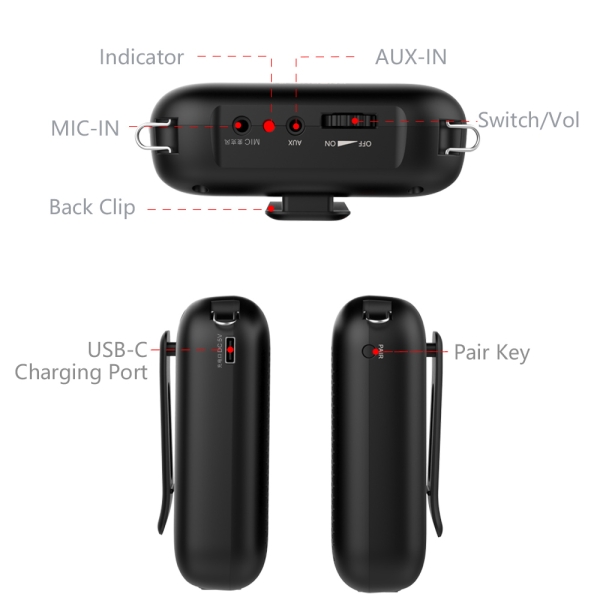 S358 wireless voice amplifier