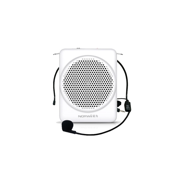 S368 迷你小蜜蜂扩音器 有线扩音/AUX音频/峰值5W/1800mAh/白色