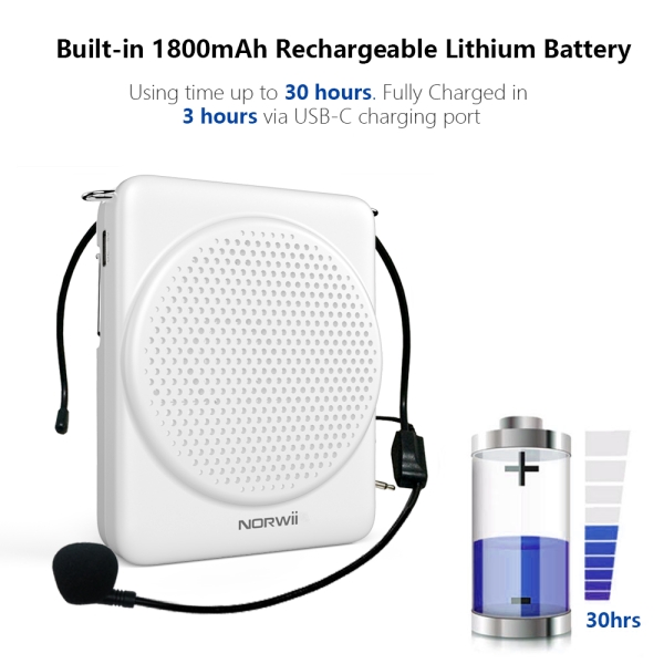 S368 Voice Amplifier white