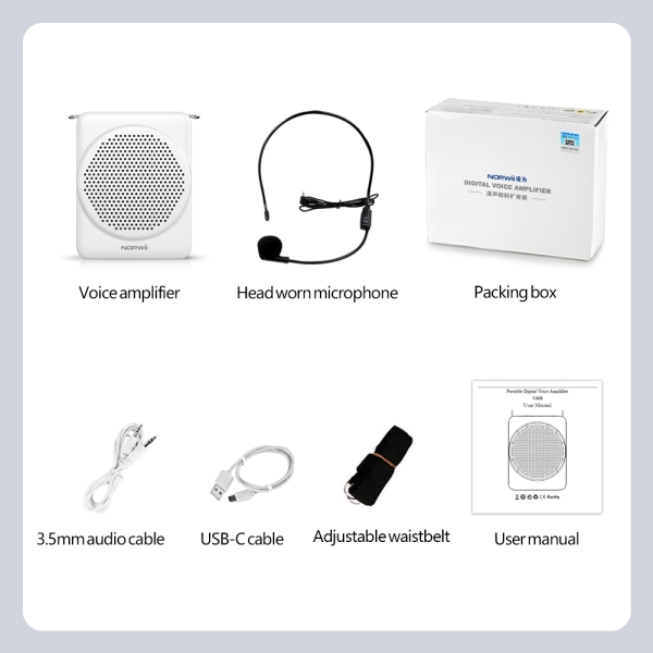 S368 Voice Amplifier white