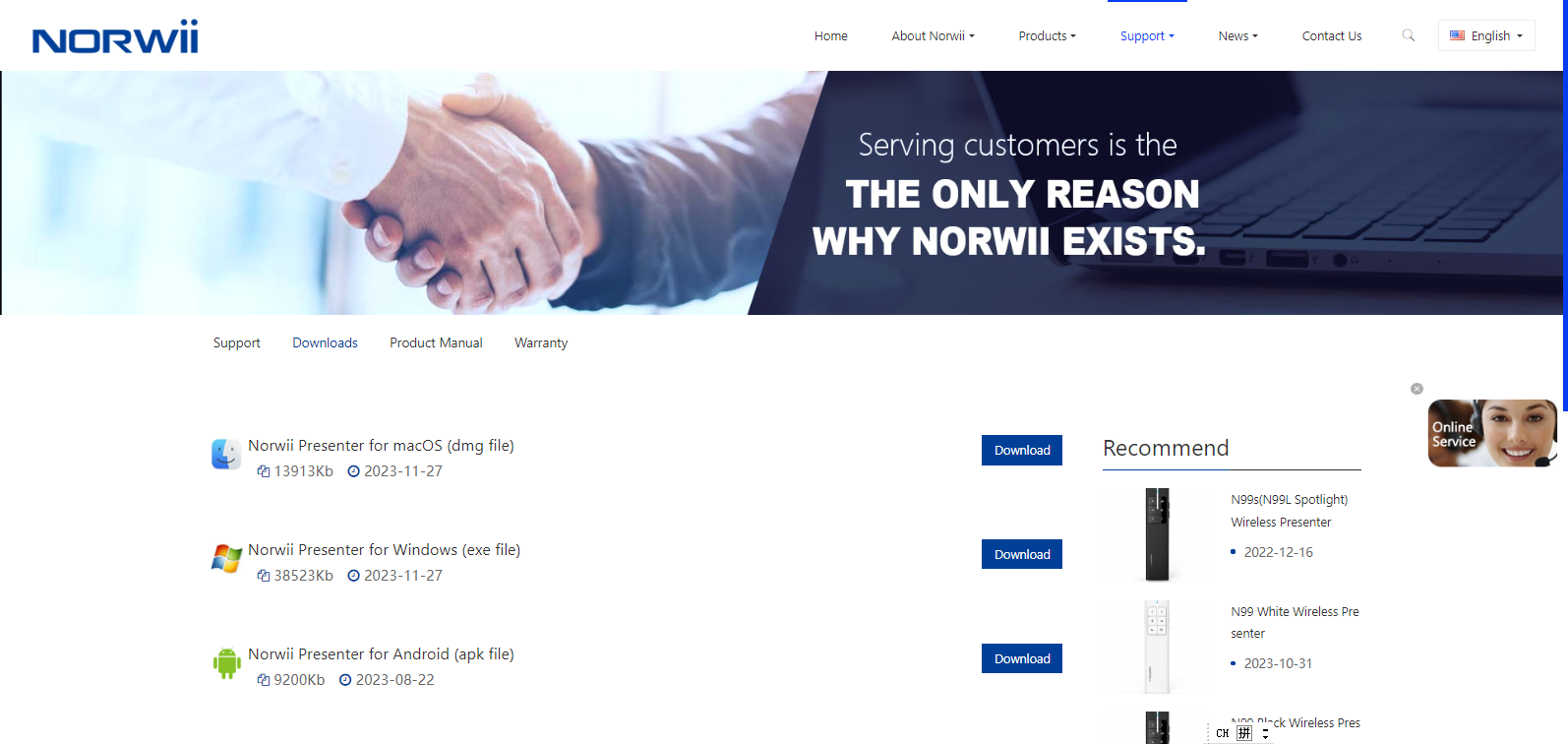 Norwii Wireless Presenter
